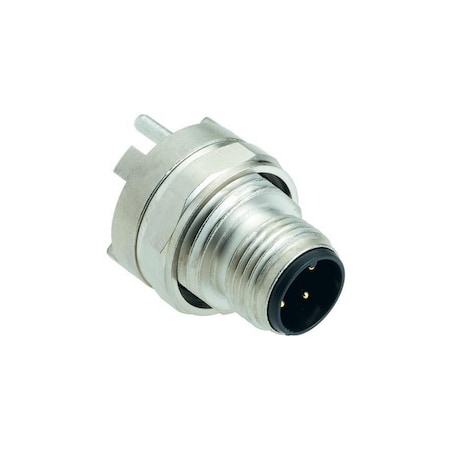 Harting M12 PANEL FEEDTROUGH/PCB, STRAIGHT A-CODE.,  21033211420